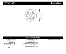 Load image into Gallery viewer, StopTech 09 Infiniti FX50 SportStop Slotted &amp; Drilled Rear Left Rotor - Corvette Realm