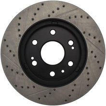 Load image into Gallery viewer, StopTech 05-10 GMC Sierra 1500 (w Rear Drum) / 07-09 GMC Yukon Front Left Slotted &amp; Drilled Rotor - Corvette Realm