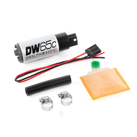 DeatschWerks 265 LPH DW65C Series Compact Fuel Pump w/o Mounting Clips (w/ Universal Install Kit) - Corvette Realm