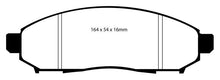 Load image into Gallery viewer, EBC 05+ Nissan Frontier 2.5 2WD Greenstuff Front Brake Pads - Corvette Realm