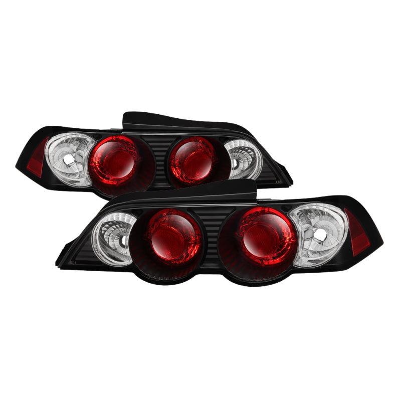 Spyder Acura RSX 02-04 Euro Style Tail Lights Black ALT-YD-ARSX02-BK - Corvette Realm