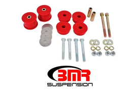 BMR 15-17 S550 Mustang Differential Bushing Kit (Polyurethane) - Red - Corvette Realm