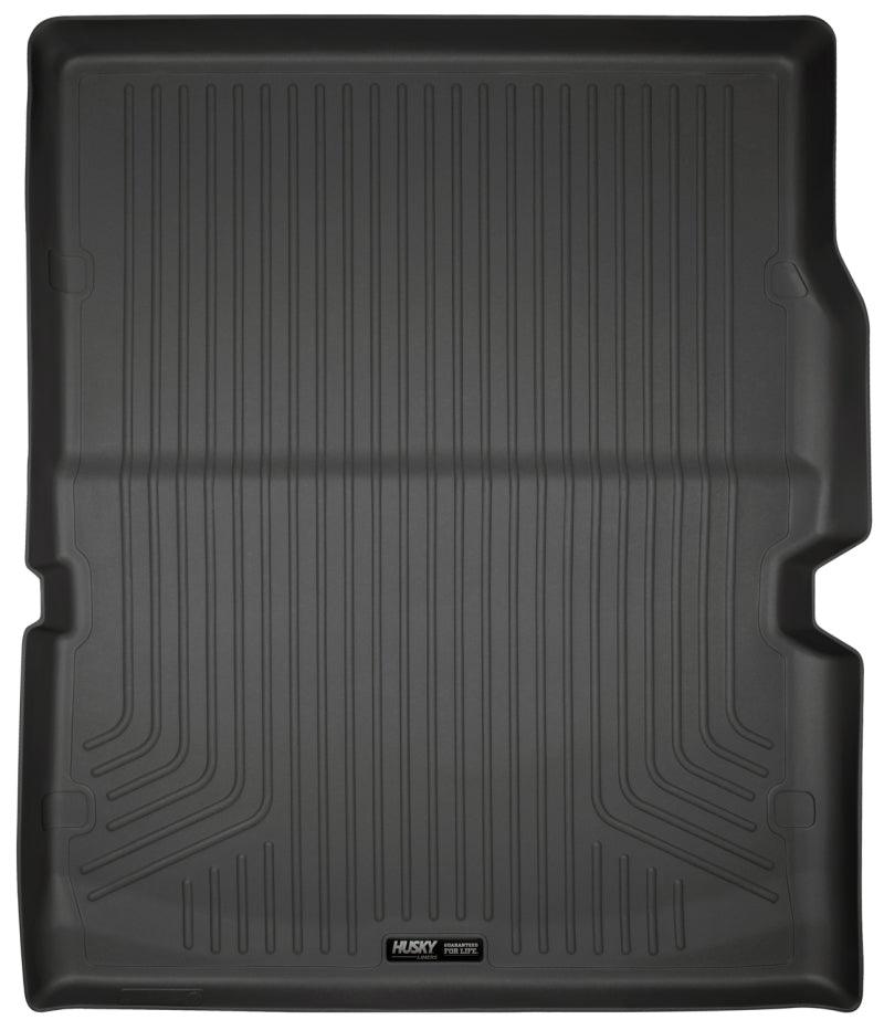 Husky Liners 11-22 Dodge Durango WeatherBeater (Over Folded 3rd Row) Black Rear Cargo Liner - Corvette Realm