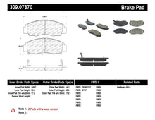 Load image into Gallery viewer, StopTech Performance 04-09 Acura TSX / 09 Accord V6 Coupe ONLY Front Brake Pads - Corvette Realm