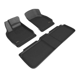 3D Maxpider 22-24 Lucid Air Kagu Floor Mats- Black R1 R2