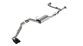 Borla 22-25 Nissan Frontier 3.8L V6 2WD/4WD AT S-Type Catback Exhaust - Black Chrome Tips