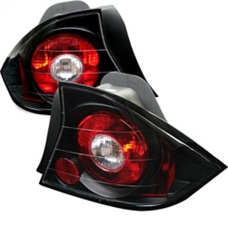 Spyder Honda Civic 01-03 2Dr Euro Style Tail Lights Black ALT-YD-HC01-2D-BK - Corvette Realm