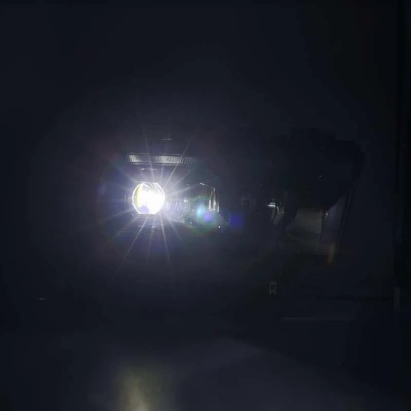 AlphaRex 19-21 Ram 2500 LUXX LED Proj Headlights Plank Style Alpha Blk w/Activ Light/Seq Signal/DRL - Corvette Realm