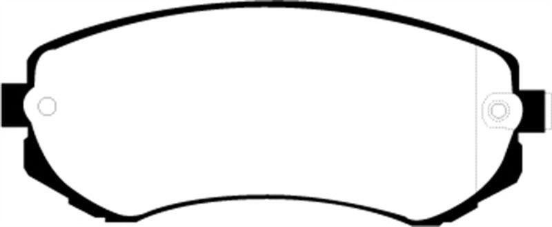 EBC 89-94 Nissan Skyline (R32) 1.8 Yellowstuff Front Brake Pads - Corvette Realm