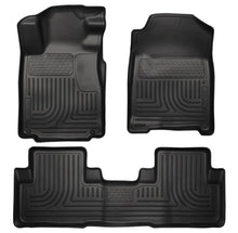 Load image into Gallery viewer, Husky Liners 10-12 Ford Mustang WeatherBeater Combo Black Floor Liners - Corvette Realm