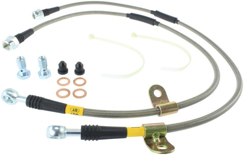 StopTech 07-13 Chevy/GMC Surburban/Sierra/Yukon Denali XL Stainless Steel Front Brake Line Kit - Corvette Realm