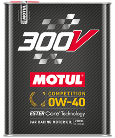Motul 2L 300V Competition 0W40 - Corvette Realm