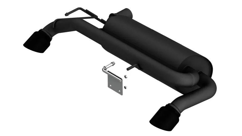 Borla 21-25 Ford Bronco 2.7L V6 4WD ATAK Axle Back Exhaust w/ Black Coated Tips