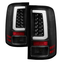 Load image into Gallery viewer, Spyder 07-13 GMC Sierra 1500 V2 Light Bar LED Tail Lights - Black (ALT-YD-GS07V2-LBLED-BK)