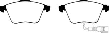 Load image into Gallery viewer, EBC 07-10 Audi TT Quattro 3.2 Yellowstuff Front Brake Pads - Corvette Realm