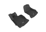 3D MAXpider 2014-2019 C7 Corvette Kagu 1st Row Floormat - Black