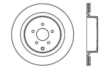 Load image into Gallery viewer, StopTech 09 Infiniti FX50 SportStop Slotted &amp; Drilled Rear Left Rotor - Corvette Realm