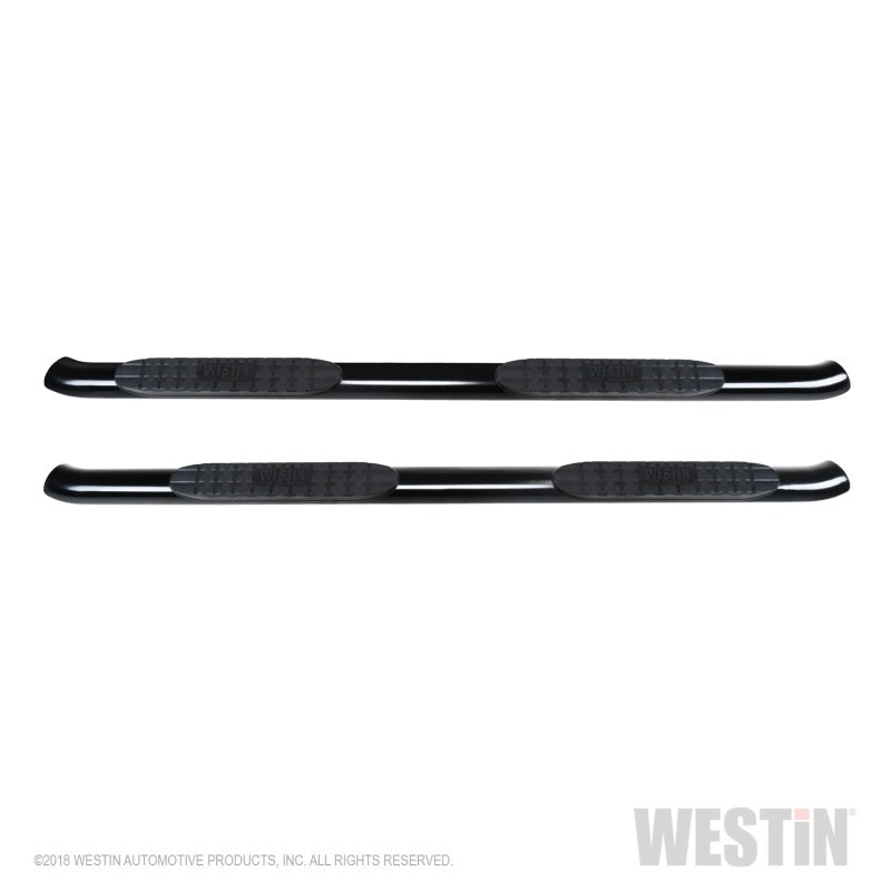 Westin 2019 Chevrolet Silverado/Sierra 1500 Crew Cab Non LD PRO TRAXX 4 Oval Nerf Step Bars - Black