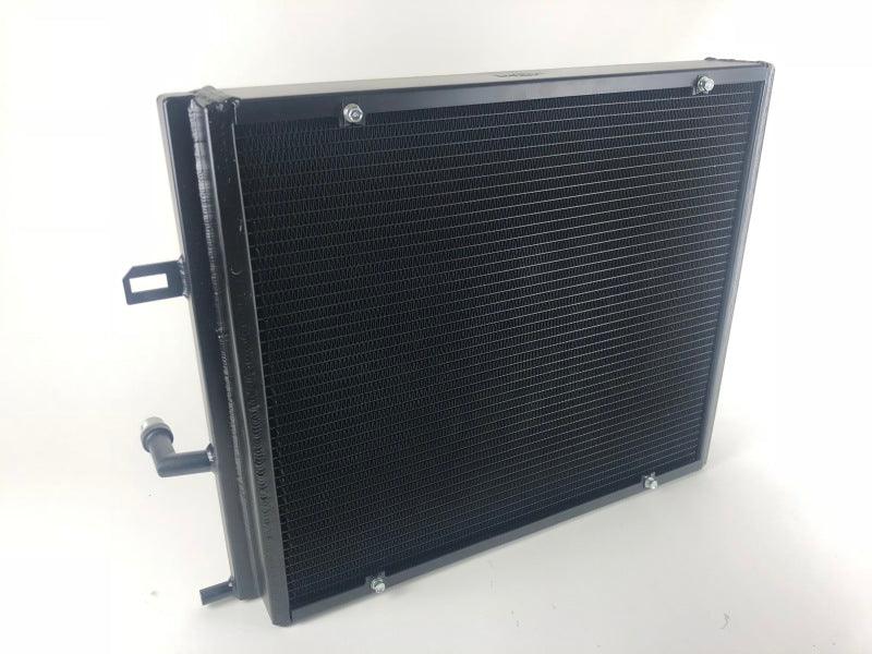 CSF BMW B58/B48 Front Mount Triple-Pass Heat Exchanger w/Rock Guard - Black - Corvette Realm