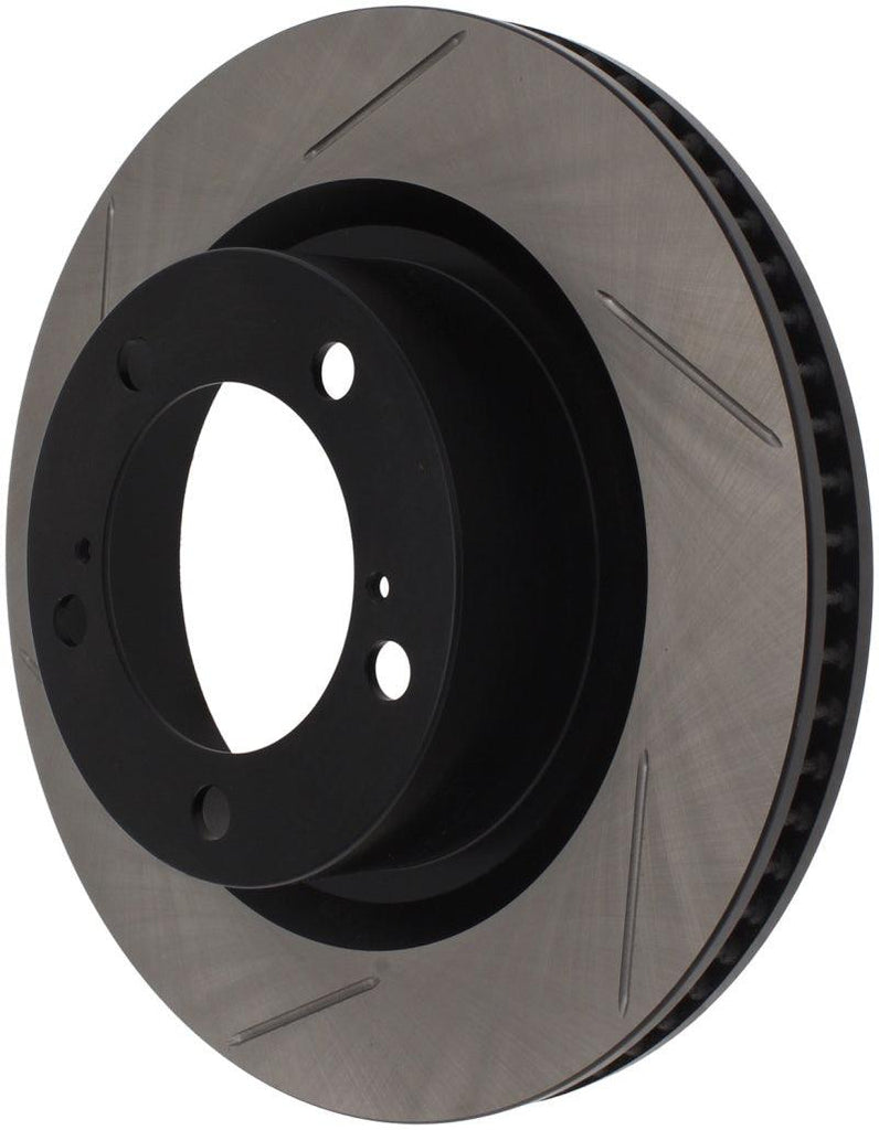 StopTech Power Slot 08-09 Toyota Sequoia / 07-09 Tundra Slotted Right Front Rotor - Corvette Realm