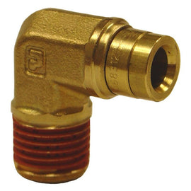 Firestone Male 1/4in. Push-Lock x 1/4in. NPT 90 Degree Elbow Air Fitting - 2 Pack (WR17603462) - Corvette Realm