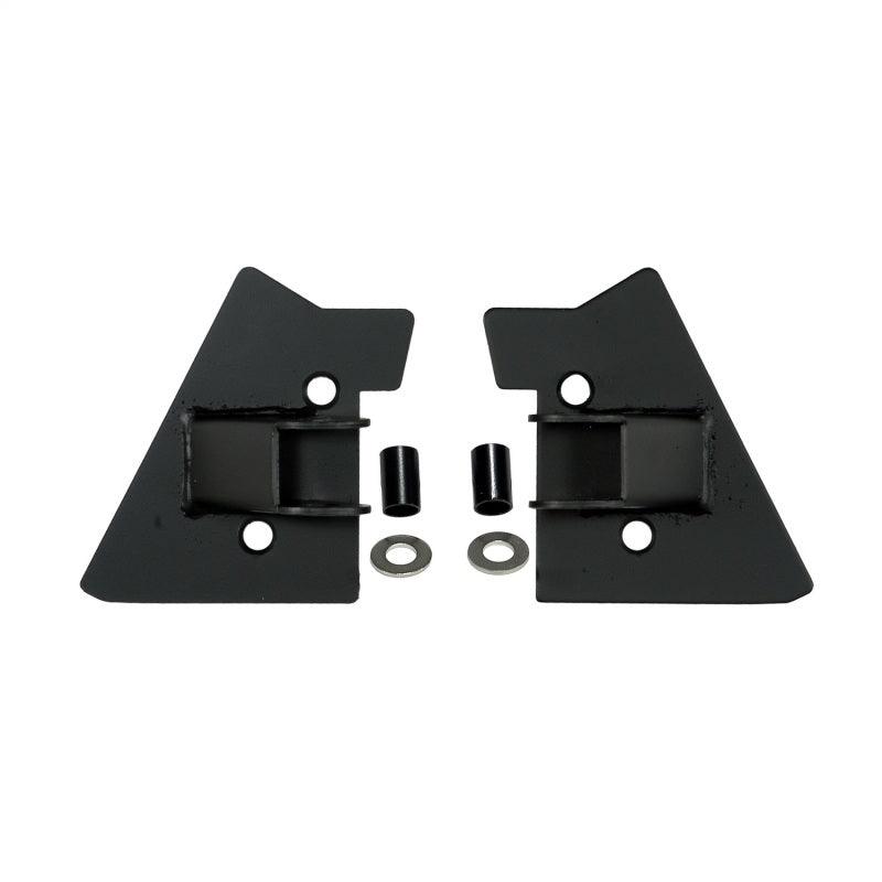 Rugged Ridge 97-02 Jeep Wrangler TJ Black Mirror Relocation Brackets - Corvette Realm