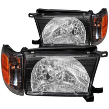 Load image into Gallery viewer, ANZO 1999-2002 Toyota 4Runner Crystal Headlights Black - Corvette Realm