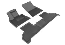 Load image into Gallery viewer, 3D MAXpider 2014-2019 BMW X5/X6 F15/F16 Kagu 1st &amp; 2nd Row Floormats - Black