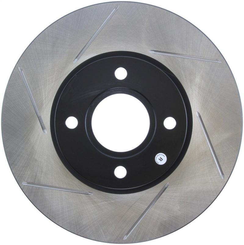 StopTech 2014 Ford Fiesta Right Front Disc Slotted Brake Rotor - Corvette Realm