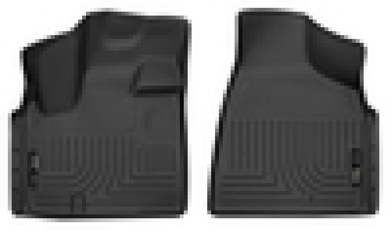 Husky Liners 08-20 Dodge Grand Caravan X-Act Contour Front Black Floor Liners - Corvette Realm