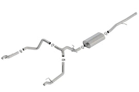Borla 19-25 Chevy Silverado / GMC Sierra 1500 5.3L V8 CC SB 147.4in WB Touring Cat-Back Exhaust (Use Fact Fascia Tips)
