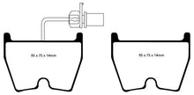 Load image into Gallery viewer, EBC 06-09 Audi RS4 4.2 (Cast Iron Rotors) Redstuff Front Brake Pads - Corvette Realm