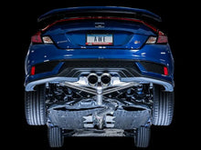 Load image into Gallery viewer, AWE Tuning 2016+ Honda Civic Si Track Edition Exhaust w/Front Pipe &amp; Dual Chrome Silver Tips - Corvette Realm