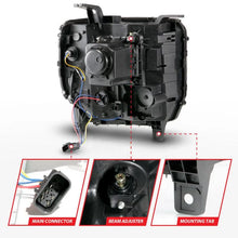 Load image into Gallery viewer, ANZO 2014-2015 Gmc Sierra 1500HD Projector Plank Style Headlight Black W/ Drl - Corvette Realm