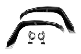 Fabtech 18-21 Jeep JL 4WD Front Steel Tube Fenders - Corvette Realm