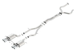 Borla 16-19 Cadillac ATS-V 3.6L Twin Turbo Catback Exhaust 4in Tips Dual Split Rear Exit