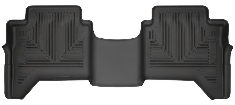 Husky Liners 2019 Ford Ranger SuperCrew WeatherBeater 2nd Row Black Floor Liners - Corvette Realm