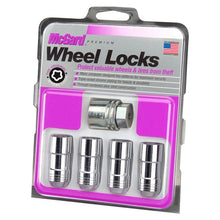 Load image into Gallery viewer, McGard Wheel Lock Nut Set - 4pk. (Cone Seat) 9/16-18 / 7/8 Hex / 1.765in. Length - Chrome - Corvette Realm