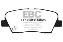 Load image into Gallery viewer, EBC 06-09 Hyundai Entourage 3.8 Yellowstuff Rear Brake Pads - Corvette Realm