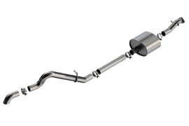 Borla 21-25 Ford Bronco 2.7L 2DR/4DR T-304 Stainless Steel Cat-Back S-Type Exhaust - Brushed