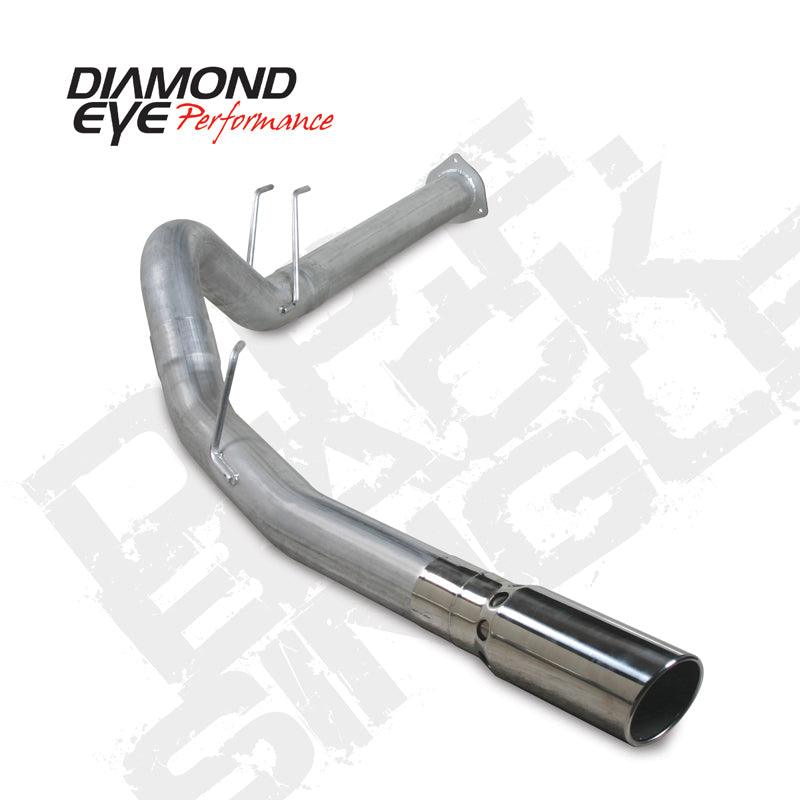 Diamond Eye KIT 4in DPF BACK SGL AL: 2011 FORD 6.7L PWRSTROKE F250/F350 - Corvette Realm