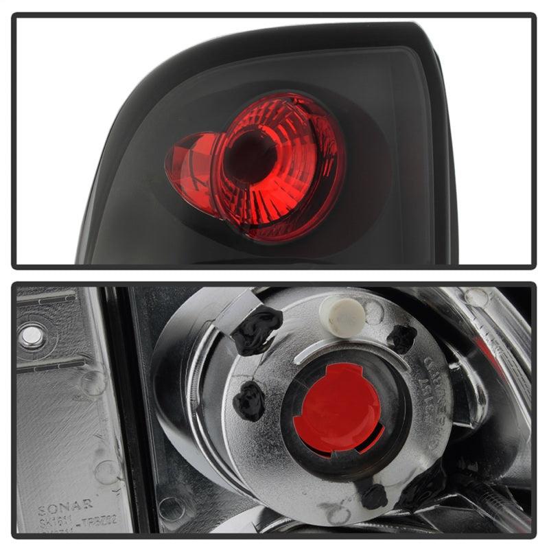 Spyder Chevy TrailBlazer 02-09 Euro Style Tail Lights Black ALT-YD-CTB02-BK - Corvette Realm