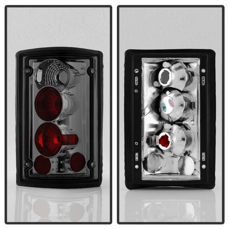 Spyder Ford Excursion 00-06/Econoline 150/250/350/450/550 95-06 Euro Tail Lights Smk ALT-YD-FEC00-SM - Corvette Realm