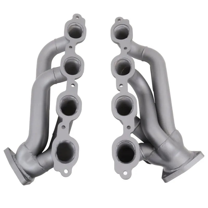 BBK 14-18 GM Truck 5.3/6.2 1 3/4in Shorty Tuned Length Headers - Titanium Ceramic - Corvette Realm