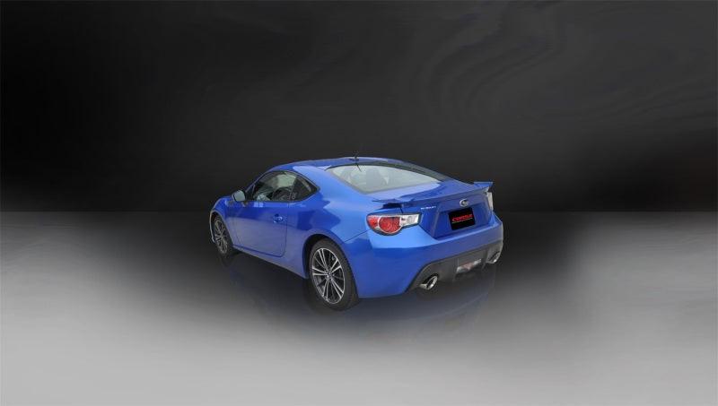 Corsa 12-14 Scion FRS / Subaru BRZ Polished Sport Cat-Back Exhaust - Corvette Realm