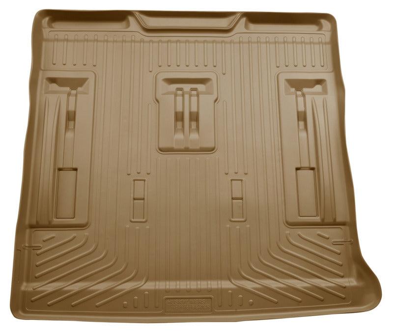 Husky Liners 07-13 GM Escalade/Suburban/Yukon WeatherBeater Tan Rear Cargo Liners - Corvette Realm