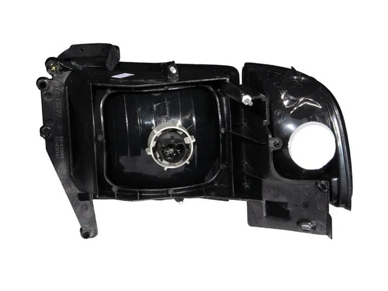 ANZO 1994-2001 Dodge Ram Crystal Headlights Black - Corvette Realm