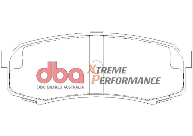 DBA 03-09 Toyota 4Runner XP650 Rear Brake Pads - Corvette Realm