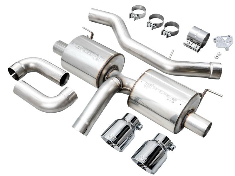 AWE 19-23 BMW 330i / 21-23 BMW 430i Base G2X Touring Axle Back Exhaust - Chrome Silver - Corvette Realm