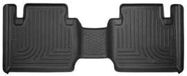 Husky Liners 12-15 Toyota Tacoma Extended Cab WeatherBeater Second Row Black Floor Liners - Corvette Realm